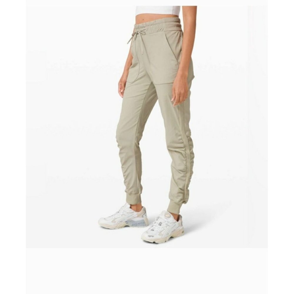 lululemon athletica Beige Track Pants - Picture 2 of 16